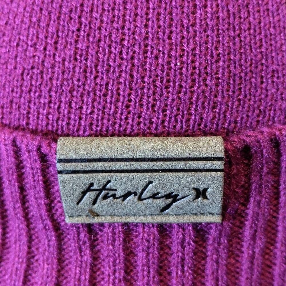 Hurley Unisex Vermont Pom Pom Beanie Beautiful Plum OS